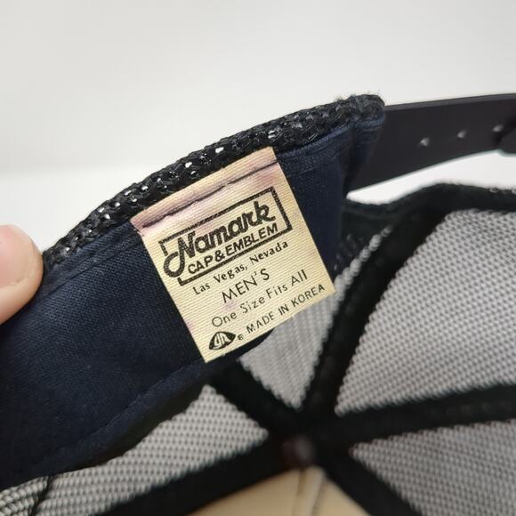 GPI Inks Sun Chemical Corporation Snapback Trucker Hat Black One Size Namark - Picture 9 of 9